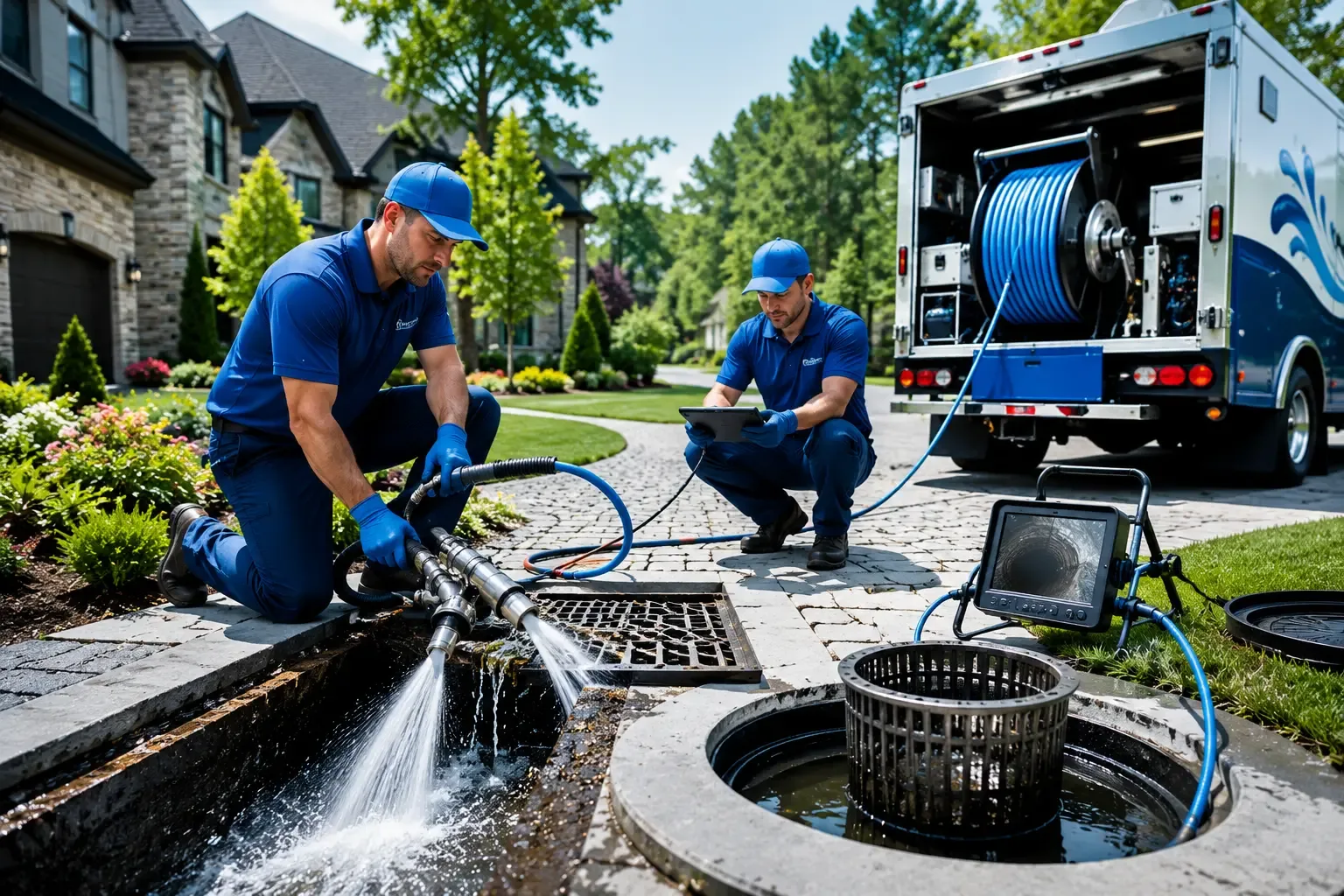 Local outdoor drain cleaning professionals in Blackstone, VA